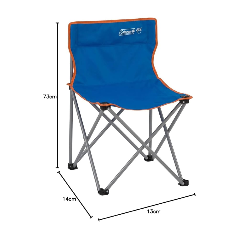 SILLA PLEGABLE AZUL QUAD GO™ COLEMAN® COMPACTA - 2
