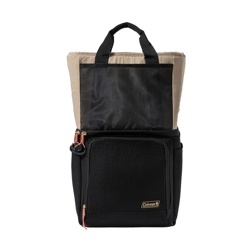 MOCHILA TE RMICA COOLER COLEMAN® NOW 20 LATAS NEGRO BEIGE - 1