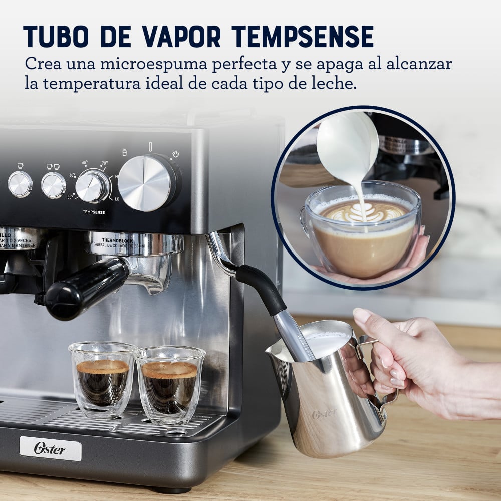 CAFETERA ESPRESSO OSTER PERFECT BREW BVSTEM7301 - 4