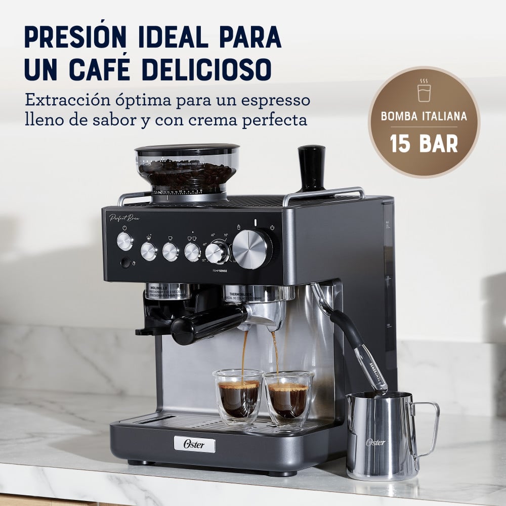 CAFETERA ESPRESSO OSTER PERFECT BREW BVSTEM7301 - 5