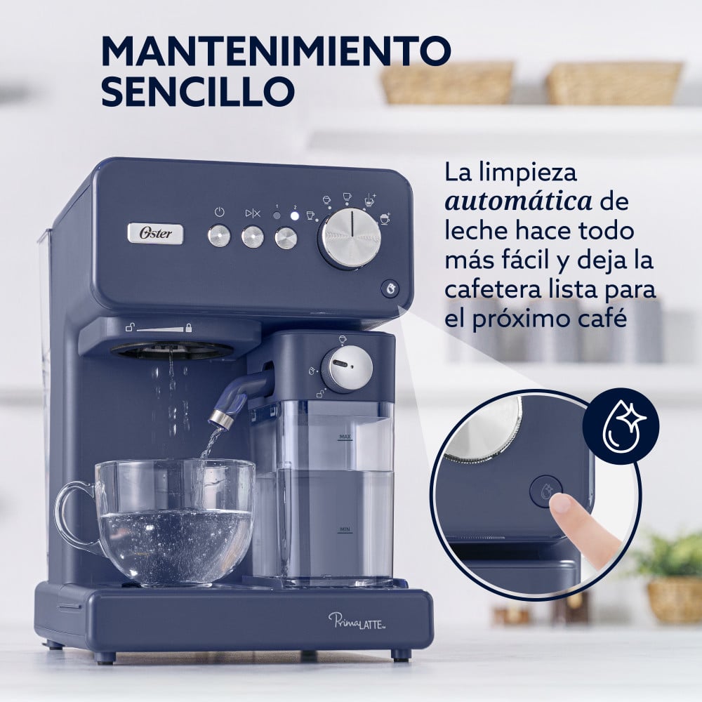 CAFETERA AUTOMATICA OSTER PRIMALATTE AZUL BVSTEM6604BL - 5