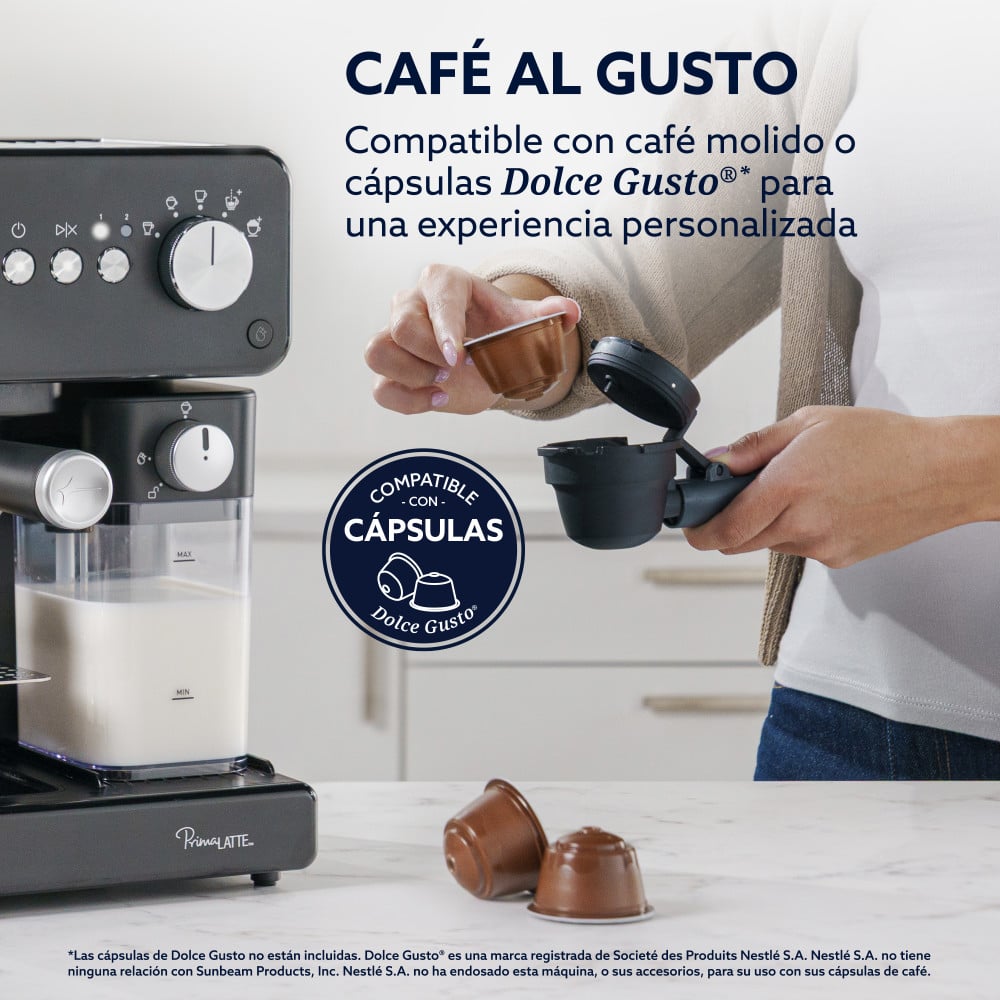 CAFETERA AUTOMATICA OSTER PRIMALATTE NEGRO BVSTEM6604BK - 4