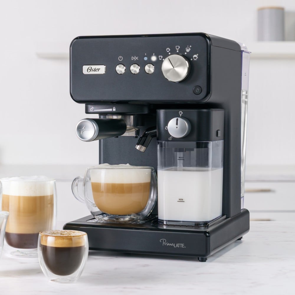 CAFETERA AUTOMATICA OSTER PRIMALATTE NEGRO BVSTEM6604BK - 8