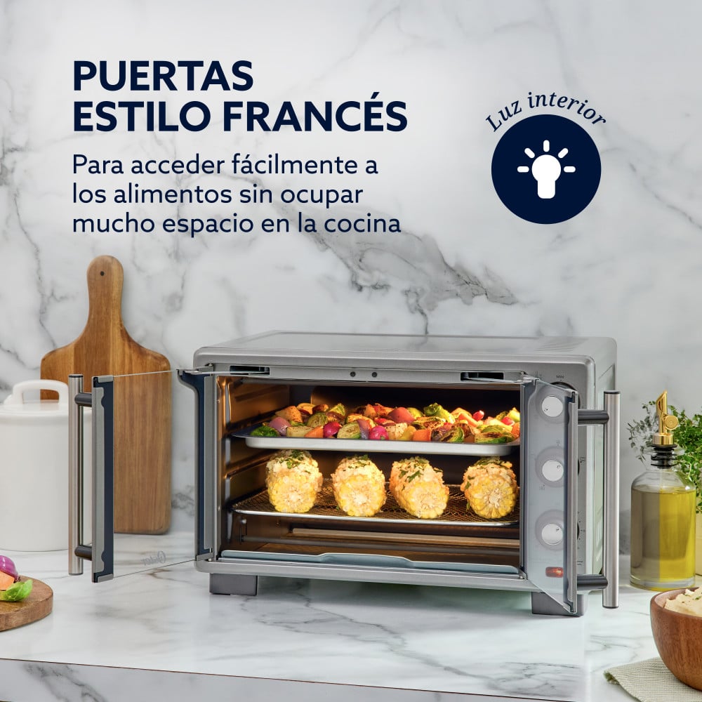 HORNO CON FREIDORA AIRE OSTER 25 LT TSSTTV25FDMAFNS - 7