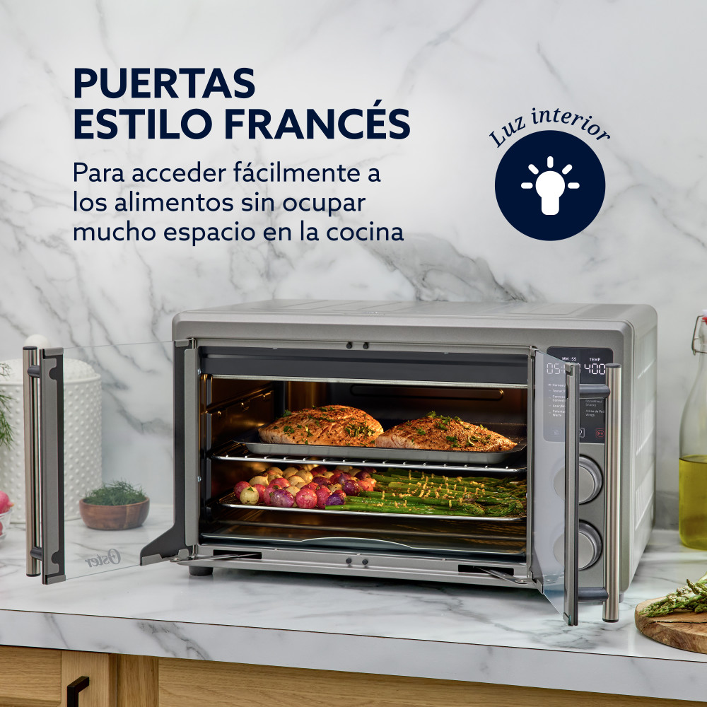 HORNO CON FREIDORA AIRE OSTER 42 LT DIGITAL TSSTTV42FDDAFNS - 7