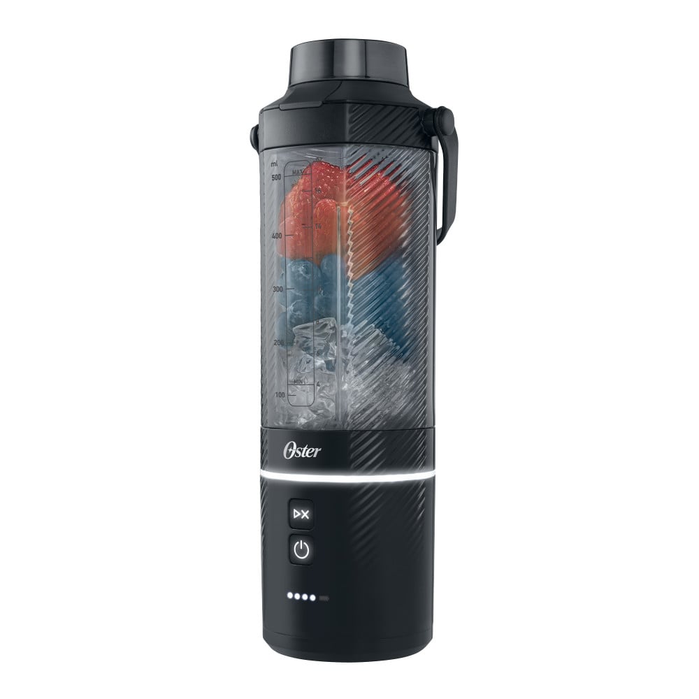 LICUADORA OSTER PORTATIL 590 ML RECARGABLE NEGRO BLSTGFPB20