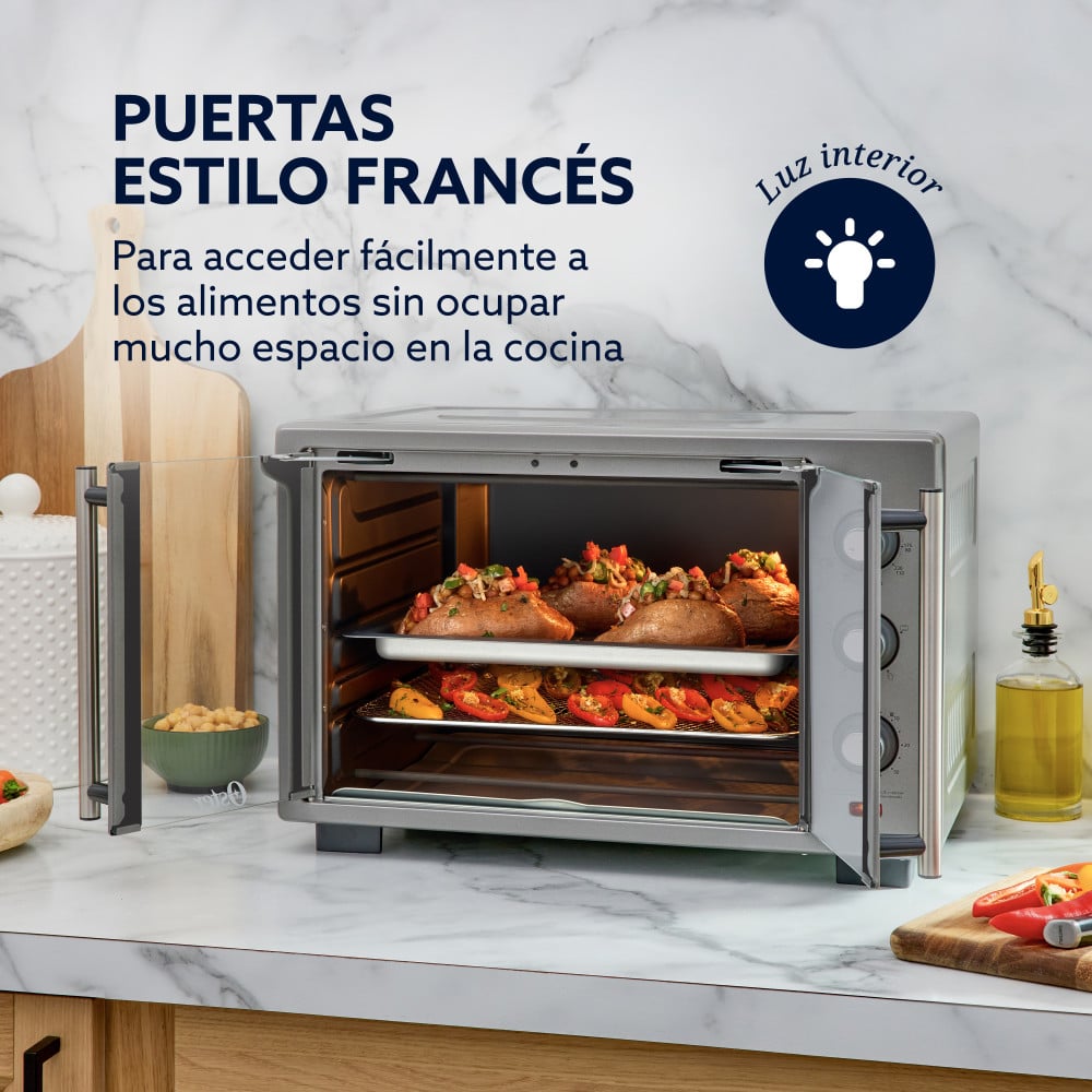 HORNO CON FREIDORA AIRE OSTER 35 LT TSSTTV35FDMAFNS - 7