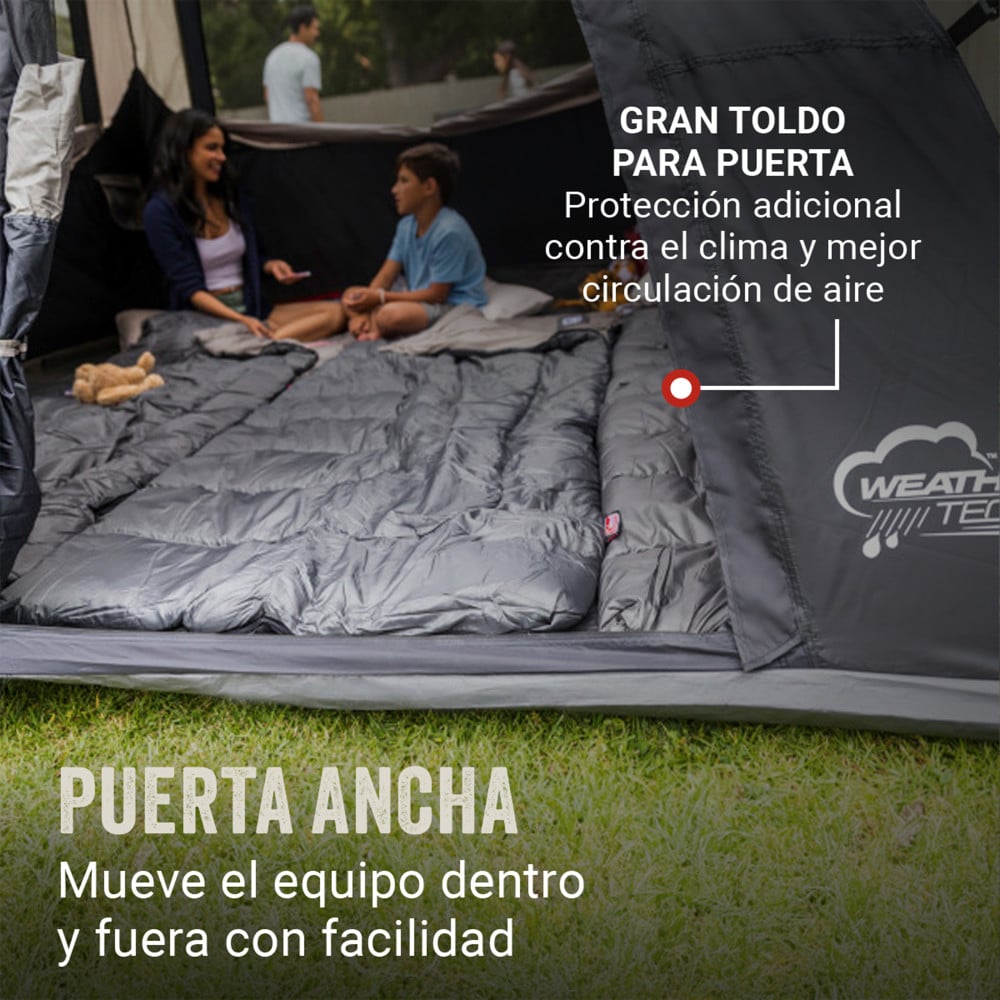 CARPA FAMILIAR INSTANTANEA COLEMAN 6P / 6 PERSONAS - 3