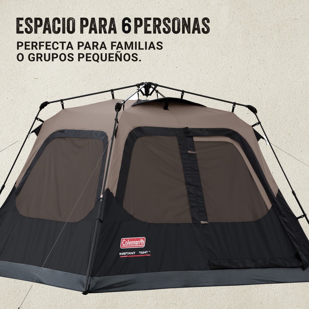 CARPA FAMILIAR INSTANTANEA COLEMAN 6P / 6 PERSONAS - 4