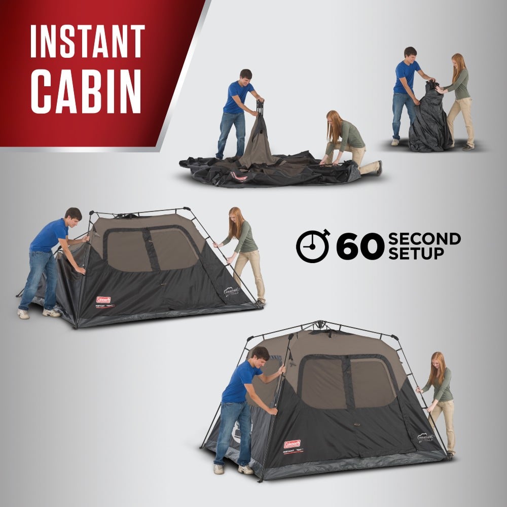 CARPA FAMILIAR INSTANTANEA COLEMAN 6P / 6 PERSONAS - 6