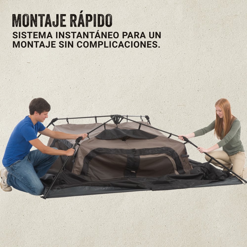 CARPA FAMILIAR INSTANTANEA COLEMAN 4P / 4 PERSONAS - 4