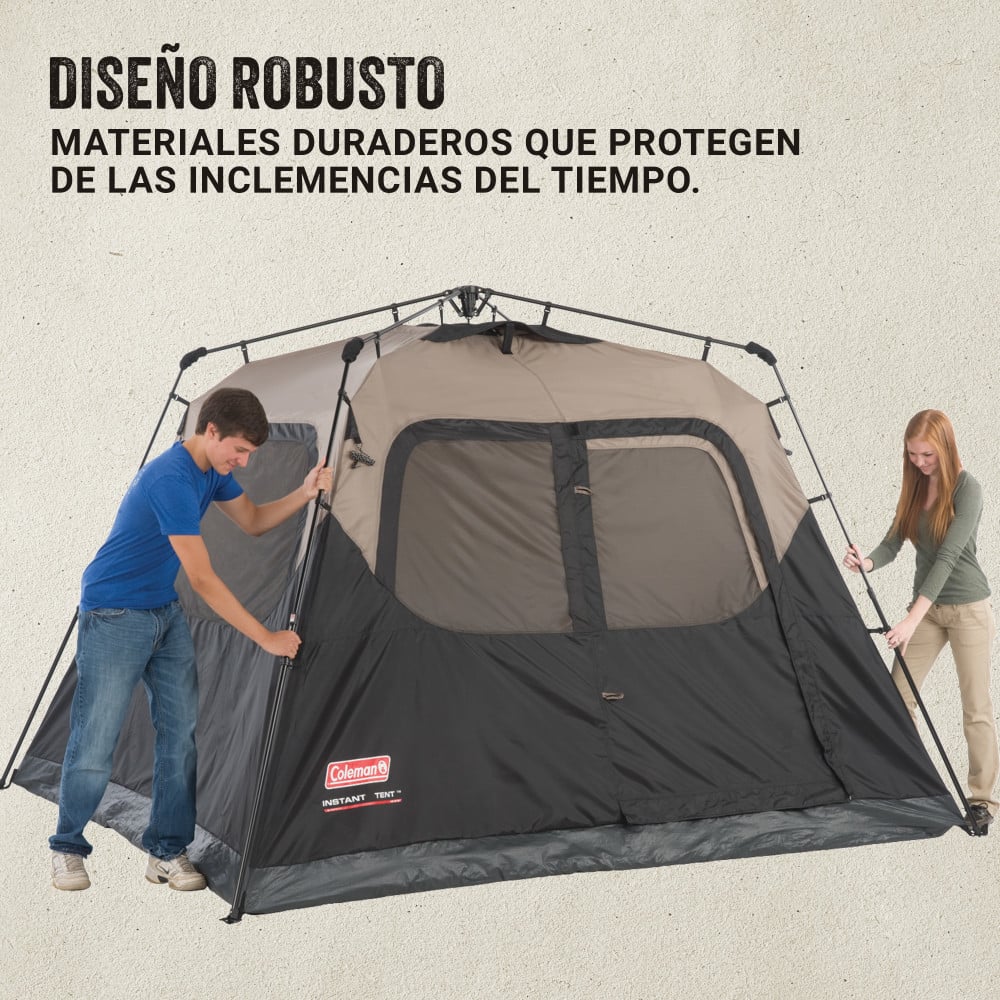 CARPA FAMILIAR INSTANTANEA COLEMAN 4P / 4 PERSONAS - 5
