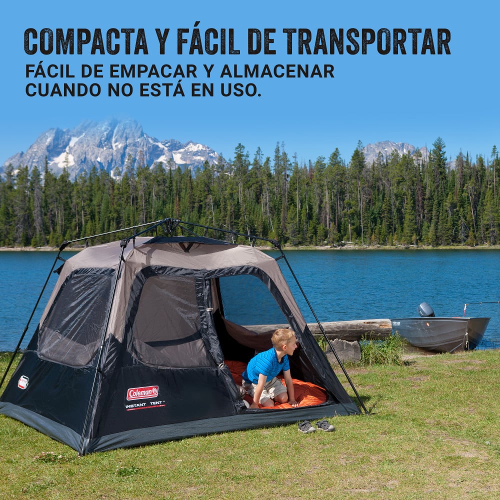 CARPA FAMILIAR INSTANTANEA COLEMAN 4P / 4 PERSONAS - 6