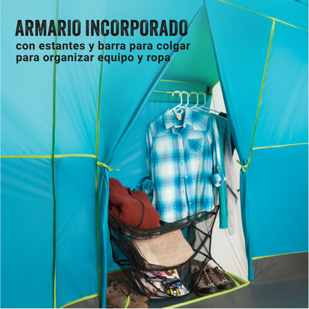 CARPA TENAYA LAKE FAST PITCH COLEMAN CON CLOSET 8 PERSONAS - 5