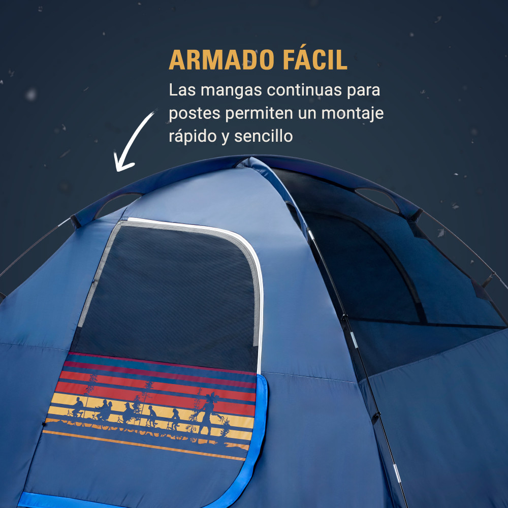 CARPA DOMO COLEMAN STRANGER THINGS 4P / 4 PERSONAS - 5