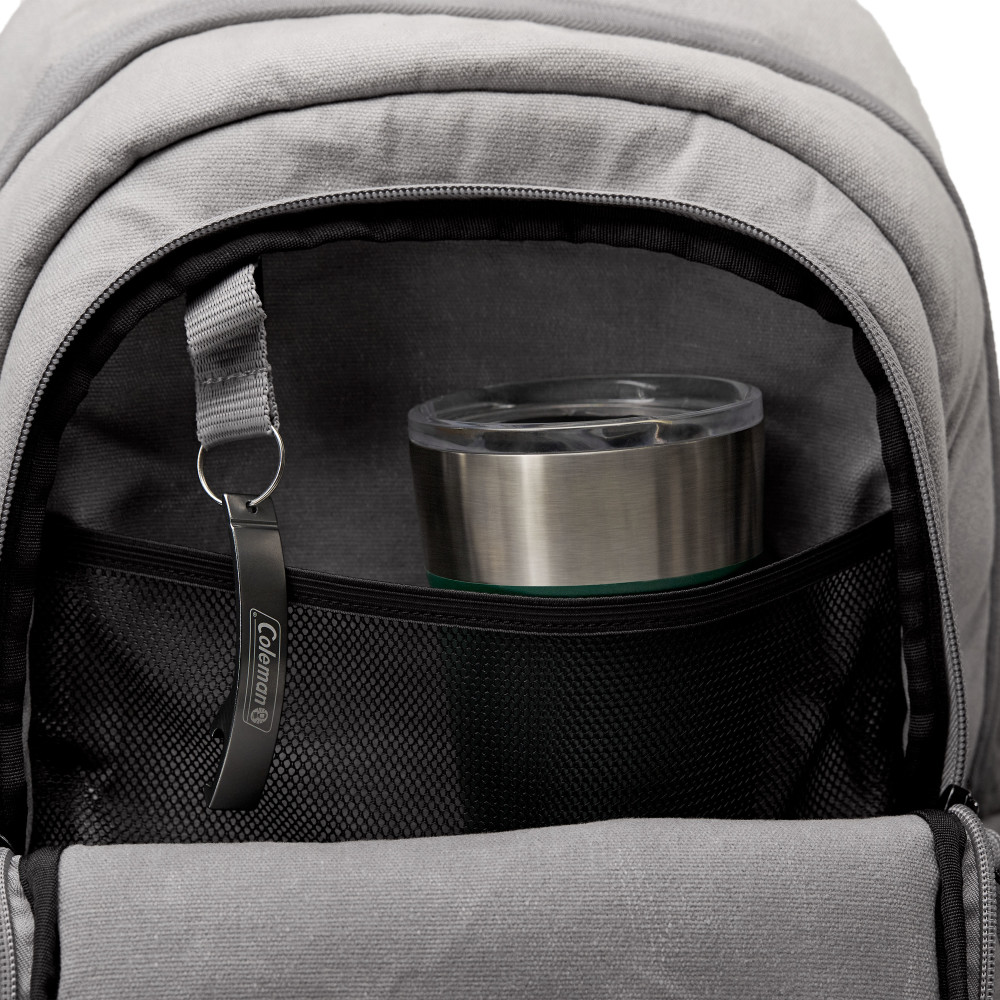 MOCHILA TE RMICA COLEMAN BACKROADS 30 LATAS GRIS - 8
