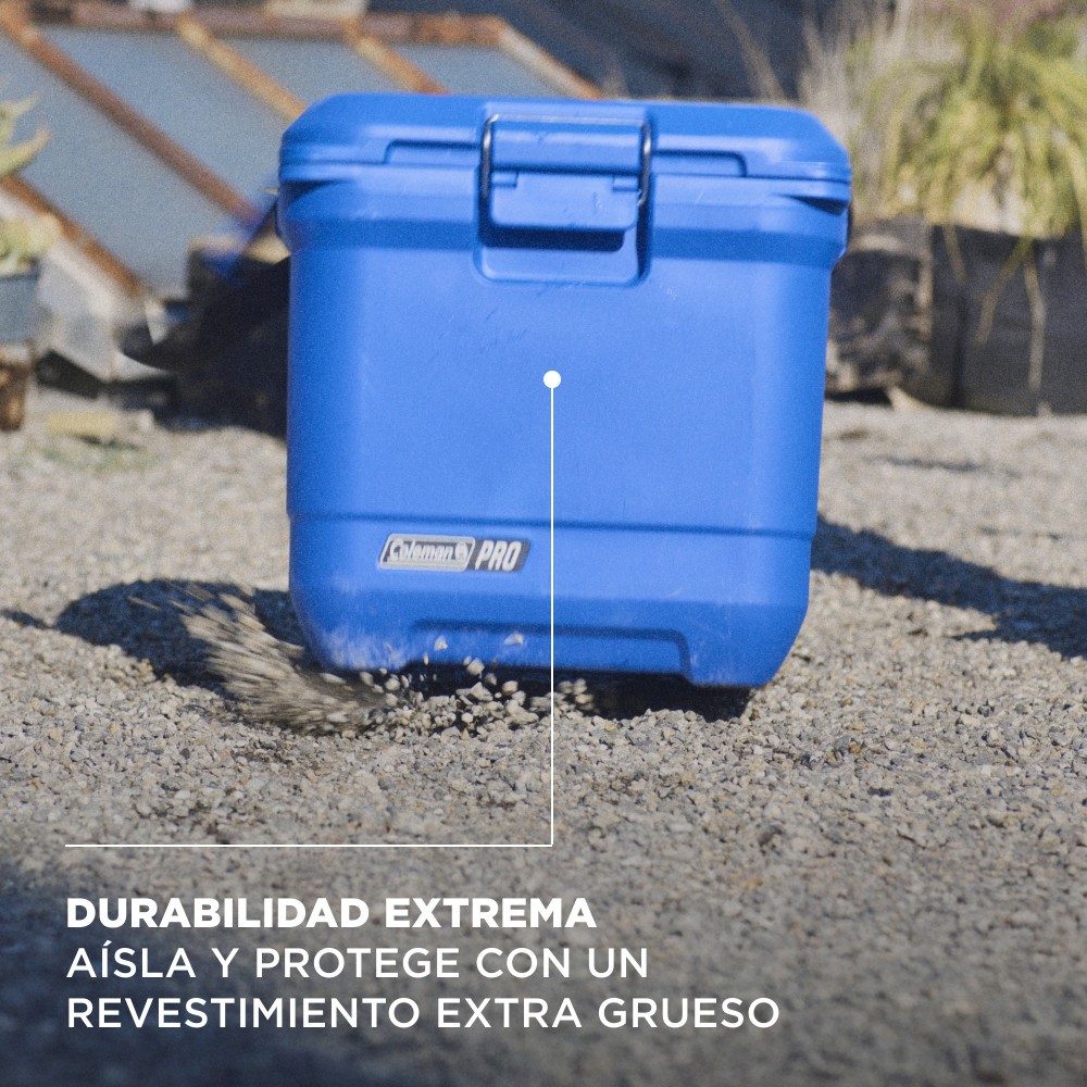 COOLER COLEMAN PRO CAPACIDAD 24 LT / 25 QT AZUL - 2