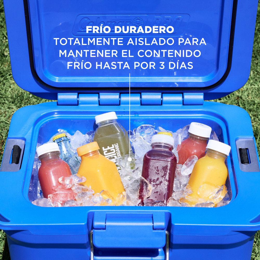 COOLER COLEMAN PRO CAPACIDAD 24 LT / 25 QT AZUL - 3