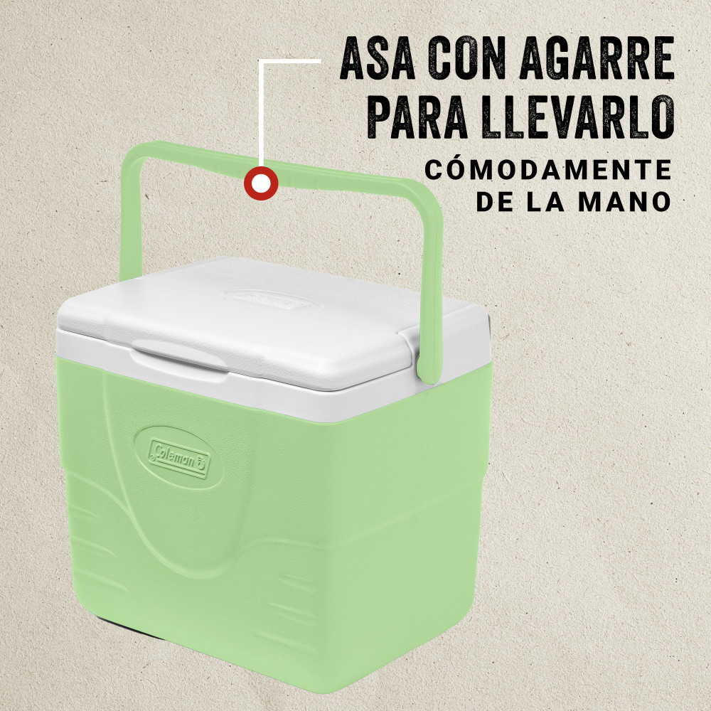COOLER COLEMAN PORTATIL CHILLER 8.5 LT / 9 QT VERDE - 4