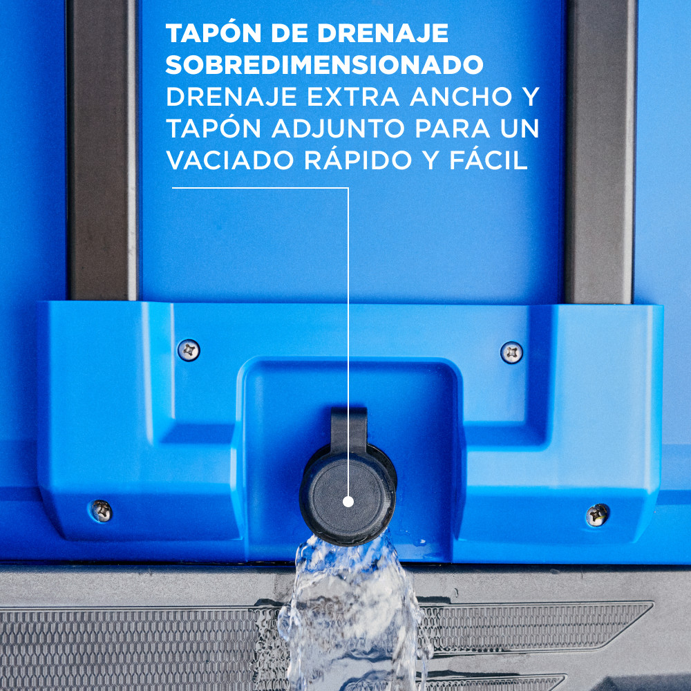 COOLER COLEMAN PRO CAPACIDAD 52 LT / 55 QT AZUL - 6