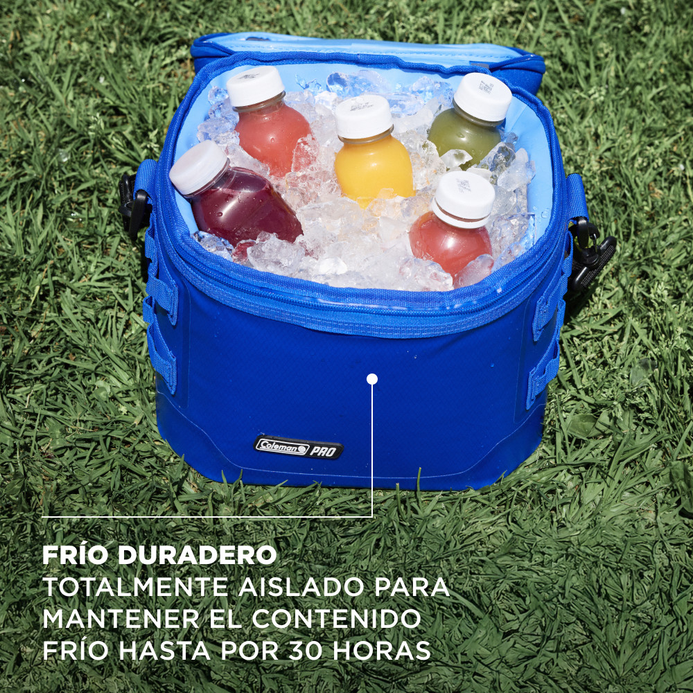 SOFT COOLER COLEMAN PRO PORTATIL 16 LATAS AZUL - 3