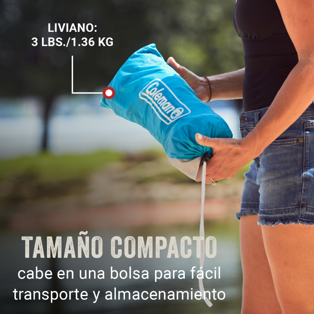 CARPA DE PLAYA PARAVIENTO UPF 50+ COLEMAN 2 PERSONAS - 2
