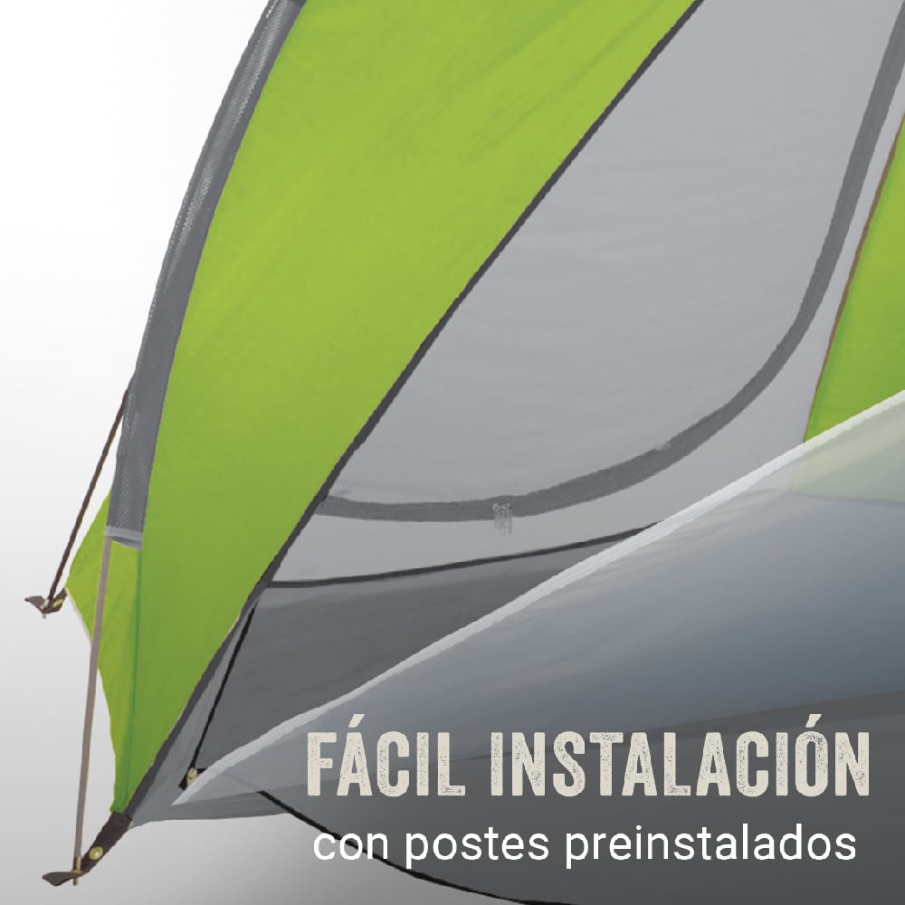 CARPA DE PLAYA PARAVIENTO UPF 50+ COLEMAN 2 PERSONAS - 3