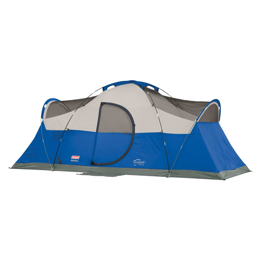 CARPA DE CAMPAÑA MONTANA COLEMAN FAMILIAR PARA 8 PERSONAS, AZUL - 2