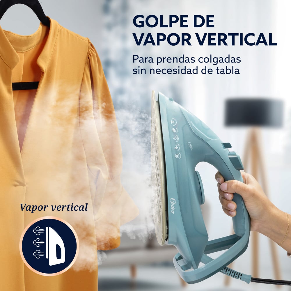 PLANCHA VAPOR OSTER AEROGLIDE ANTIGOTEO VERDE GCSTAC7402 - 7