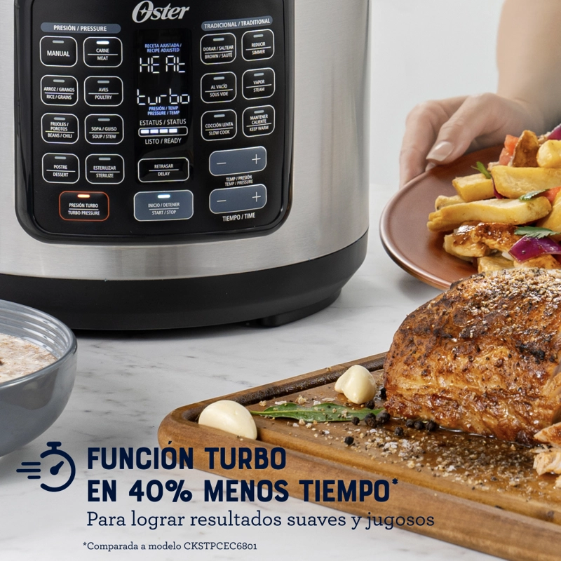 MULTIOLLA TURBO OSTER 5.7 LT 14 FUNCIONES CKSTPCECT57DF - 4