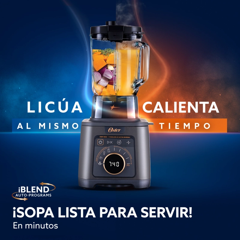 LICUADORA PROFESIONAL OSTER TITAN 2200W POTENCIA 4 PROGRAMAS - 7