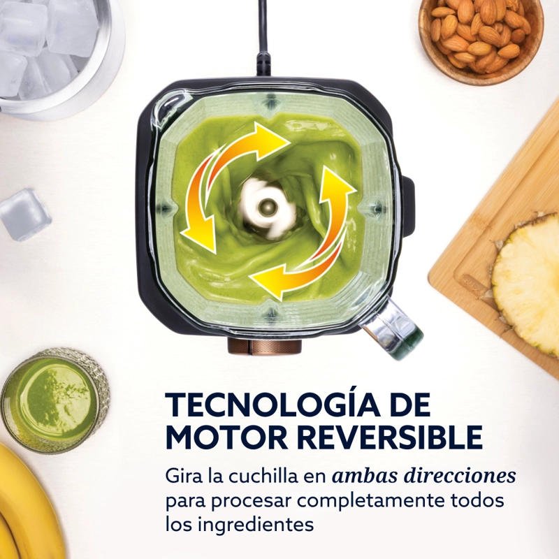 LICUADORA PROFESIONAL OSTER TITAN 2200W POTENCIA 4 PROGRAMAS - 9