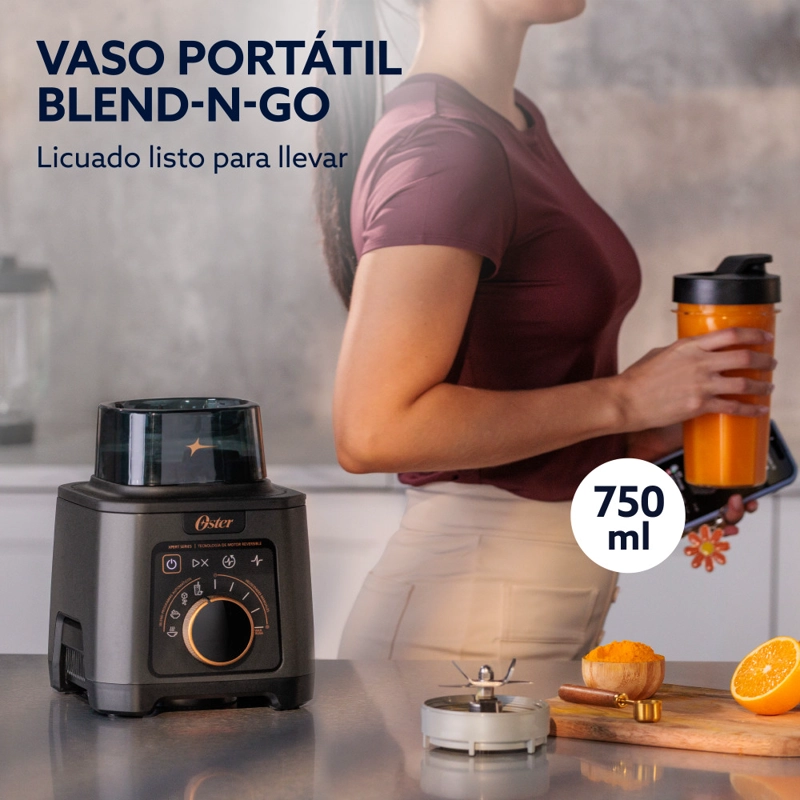 LICUADORA PROFESIONAL OSTER TITAN 2200W POTENCIA 4 PROGRAMAS - 11