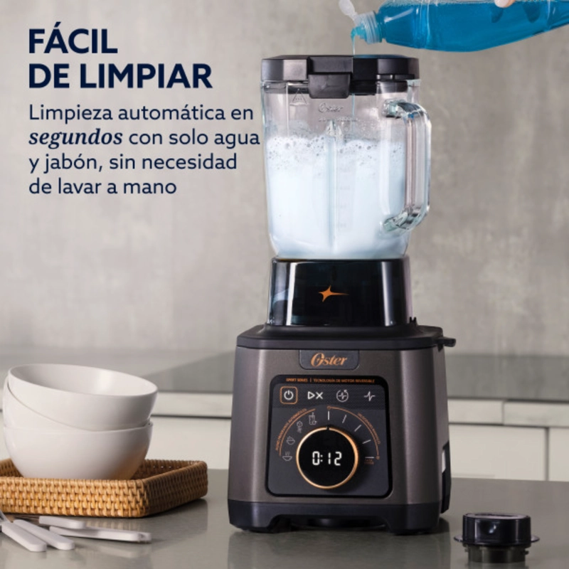 LICUADORA PROFESIONAL OSTER TITAN 2200W POTENCIA 4 PROGRAMAS - 13