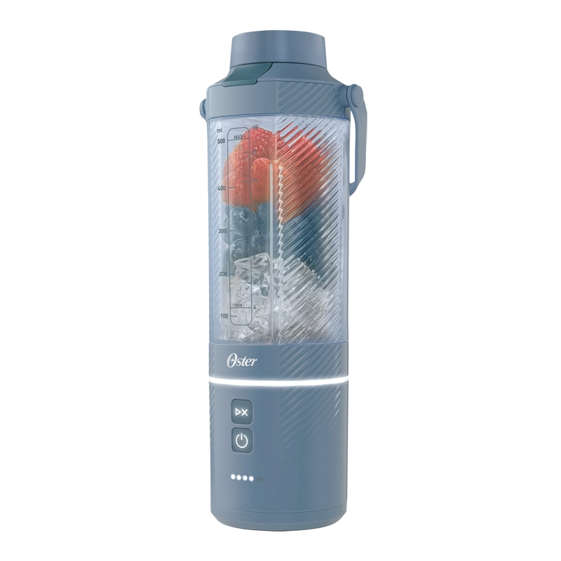 LICUADORA OSTER PORTATIL 590 ML RECARGABLE AZUL BLSTGFPMH20 - 1