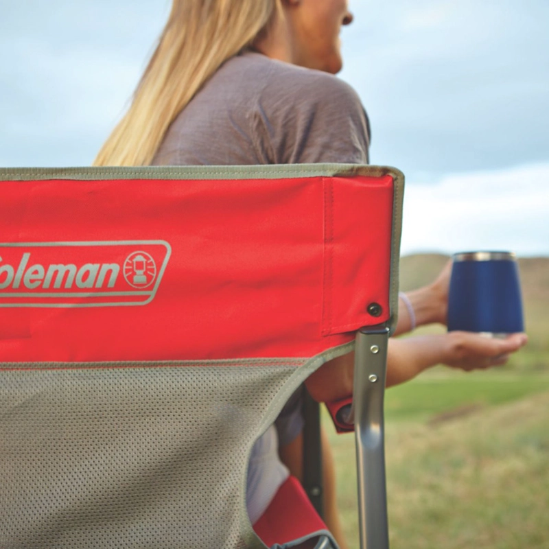SILLA TIPO DIRECTOR COLEMAN® BREEZE, ROJO - 3