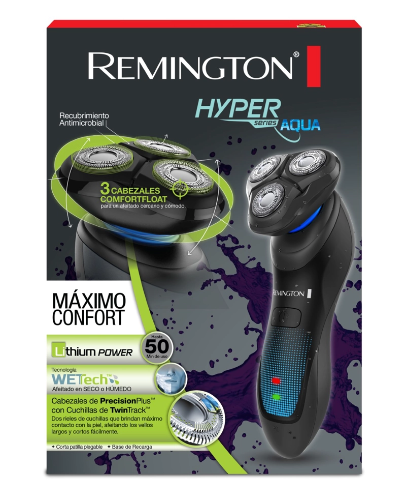 AFEITADORA REMINGTON HYPERFLEX AGUA XR1430 - 6