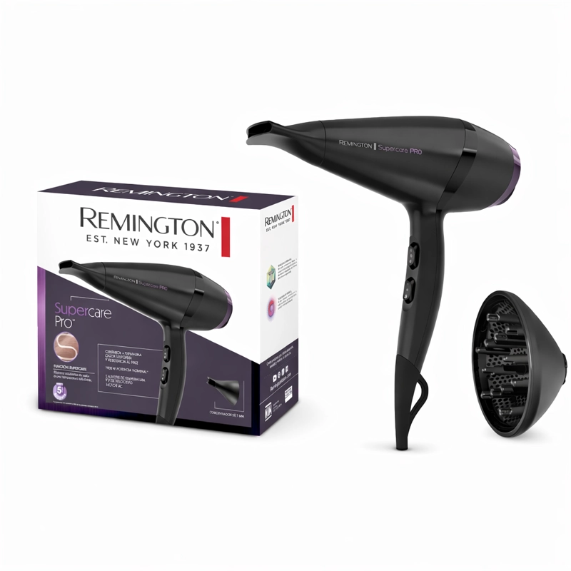 SECADOR DE PELO REMINGTON SUPER CARE PRO D23A - 8