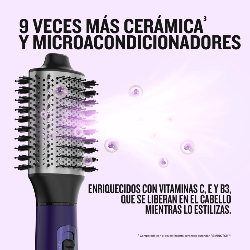 CEPILLO SECADOR MULTISTYLER 3 EN 1 REMINGTON GLOSS 1.000W - 4