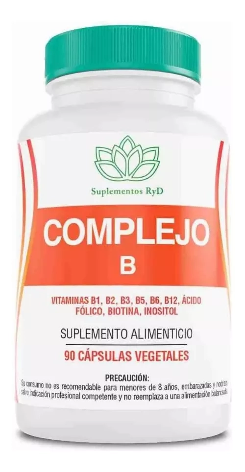COMPLEJO B 578 MG 90 CAPSULAS VEGETALES RYD - 1