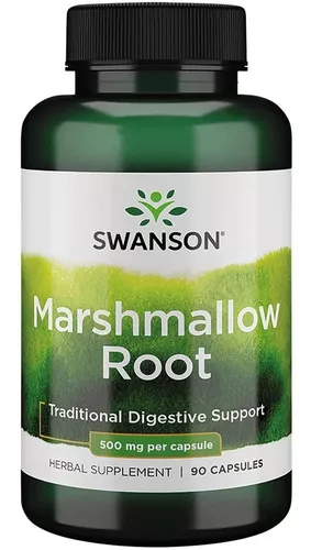 SUPLEMENTO ALIMENTICIO SWANSON MARSHMALLOW ROOT 500MG 90CAPS - 1