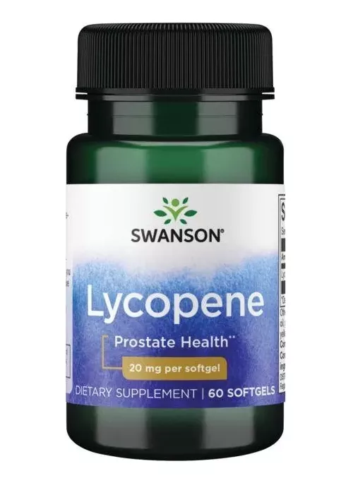 SUPLEMENTO ALIMENTICIO SWANSON LYCOPENE 20 MG 60 SOFTGELS - 1
