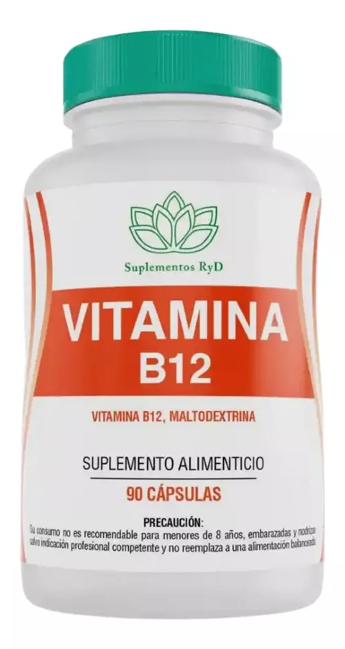 VITAMINA B12 90 CAPSULAS RYD - 1