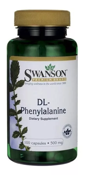 SUPLEMENTO ALIMENTICIO SWANSON DL-FENILALANINA 100CAP/500MG - 1