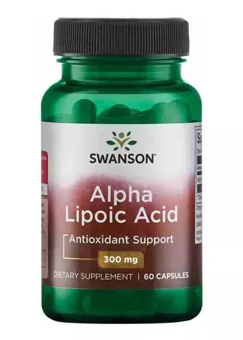 ALPHA LIPOIC ACID 300MG 60 CAPSULAS SWANSON - 1