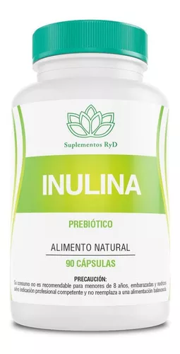 SUPLEMENTO ALIMENTICIO PREBIOTICO INULINA RYD 90 CAPSULAS - 1