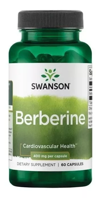 BERBERINA 400MG 60CÁP SWANSON - 1