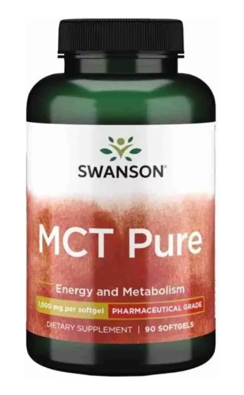 SUPLEMENTO ALIMENTICIO SWANSON MCT PURE 1000MG 90 SOFTGEL CAPSULAS - 1