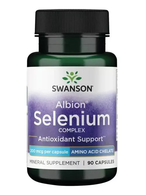SUPLEMENTO ALIMENTICIO SWANSON ALBION SELENIUM COMPLEX 200MCG 90 CAPSULAS - 1