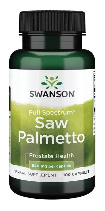 SAW PALMETTO SWANSON / 540MG / 100 CAPSULAS - 1